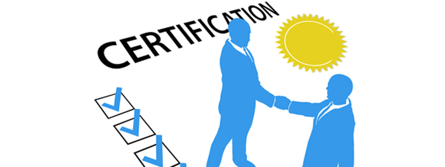 Certification ISO